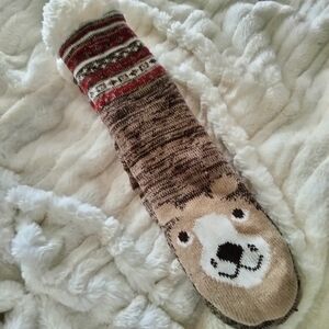 MUK LUKS DOG CABIN SOCKS